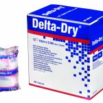 BSN MEDICAL Delta-Dry® White Synthetic Water Resistant Cast Padding, 4 Inch x 2.6 Yard 7344302