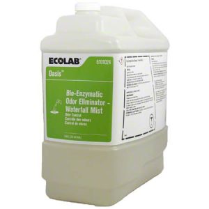 Ecolab® Bio-Enzymatic Oasis Air Freshener, Waterfall Mist Scent, 2.5-gallon jug 6101024