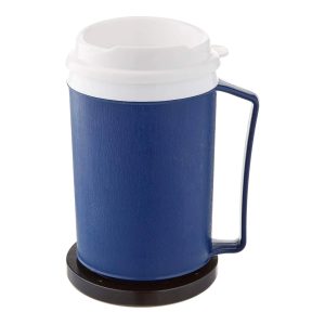 PERFORMANCE HEALTH Preferred Drinking Mug, 12 oz., Blue 081601400