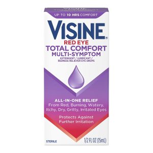 J & J SALES Visine Red Eye Total Comfort Multi-Symptom Eye Drops 69968036001