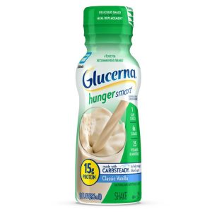 ABBOTT NUTRITION Glucerna® Hunger Smart Shake, Vanilla Flavor, 10-ounce bottle 68607