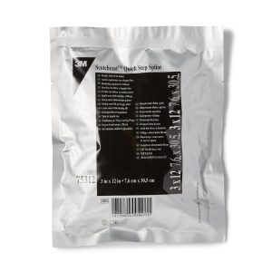 SOLVENTUM CORPORATION 3M™ Scotchcast™ Quick Step Double Sided Felt Padded Splint, 3 x 12 Inch 75312