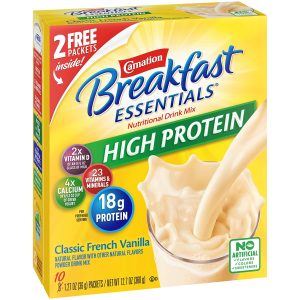 NESTLE CLINICAL NUTRITIONAL Carnation Breakfast Essentials® High Protein Vanilla Nutritional Drink 00050000691586