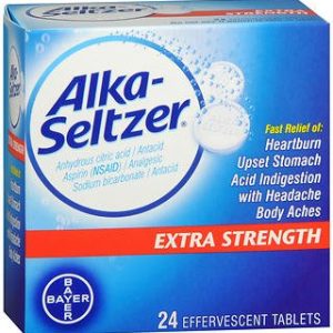 BAYER Alka-Seltzer® Heartburn Relief Effervescent Tablets Extra Strength 00280403524