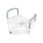 DRIVE DEVILBISS HEALTHCARE Carex® Classics Raised Toilet Seat with Armrests FGB31877 0000