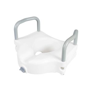DRIVE DEVILBISS HEALTHCARE Carex® Classics Raised Toilet Seat with Armrests FGB31877 0000