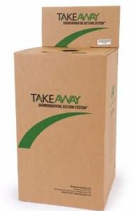 SHARPS COMPLIANCE TakeAway Recovery System Mailback Sharps Container 17200