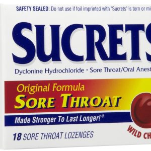 EMERSON HEALTHCARE Sucrets™ Dyclonine HCl Sore Throat Relief 63736000885