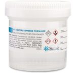 STATLAB MEDICAL PRODUCTS StatClick™ Prefilled Formalin Container, 45 mL Fill in 90 mL NB0345