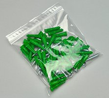 ELKAY PLASTICS LK® 4 mil Single Track Zipper Bag, 4 x 6 Inch F40406