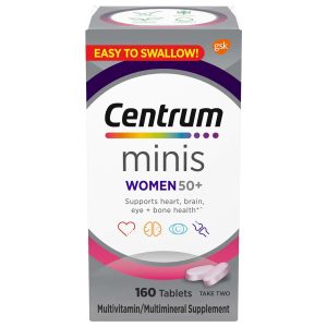 GLAXO CONSUMER PRODUCTS Centrum Minis Women 50+ Multivitamin/Multimineral Supplement Tablet 30573478199