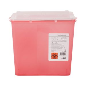 MCKESSON BRAND McKesson Prevent® Sharps Container, 2 Gallon, 9-1/4 x 10 x 6 Inch 2271