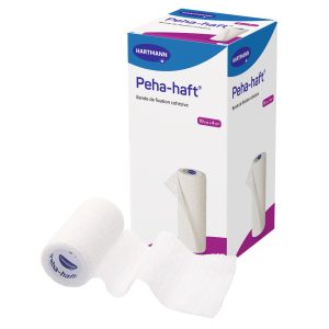 HARTMANN Peha-haft® Self-adherent Closure Absorbent Cohesive Bandage, 4 Inch x 4-1/2 Yard 932444