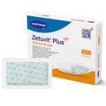 HARTMANN Zetuvit® Plus Silicone Border Super Absorbent Dressing, 6 x 10 Inch 413904
