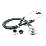 MCKESSON BRAND McKesson Sprague-Rappaport Stethoscope, 22 Inch, Green 641DGMM