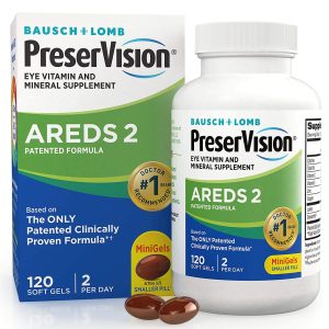 BAUSCH & LOMB PreserVision® Areds 2 Ascorbic Acid / Vitamin E Eye Supplement 24208069762