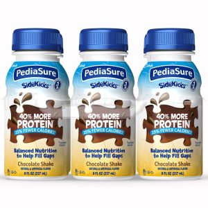 ABBOTT NUTRITION PediaSure Sidekicks® Chocolate Shake, 8-ounce bottle 66639