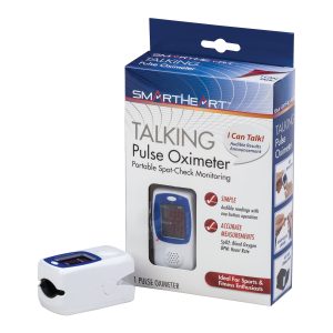 VERIDIAN HEALTHCARE LLC SmartHeart Fingertip Pulse Oximeter, Talking Blood Oxygen Saturation Monitor 11-50L