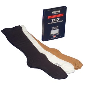 CARDINAL T.E.D.™ Knee High Anti-embolism Stockings, Medium / Regular, Black 4435