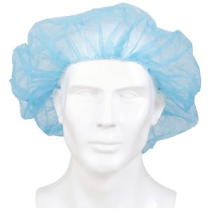 MCKESSON BRAND McKesson Disposable Bouffant Surgical Caps, Blue, Elastic Closure, X-Large, 24" 40181100