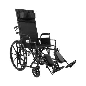 MCKESSON BRAND McKesson Reclining Wheelchair, 18-Inch Seat Width 146-SSP18RBDDA