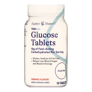 MCKESSON BRAND Foster & Thrive™ Trueplus Glucose Tablets Orange 56151161051