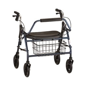 NOVA ORTHO-MED Mighty Mack Heavy Duty Four-Wheel Rollator 4216BL