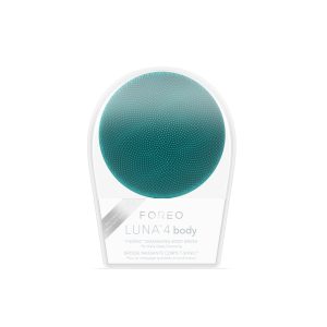 FOREO INC LUNA™ 4 body Massaging Body Brush, Evergreen F1399