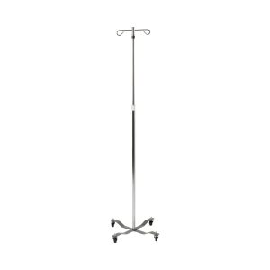 DRIVE DEVILBISS HEALTHCARE drive™ Steel IV Pole, 2-Hook 13033