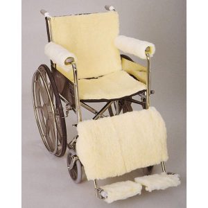 SkiL-Care™ Seat and Back Pad, For Use With Wheelchair, Sheepskin 703050