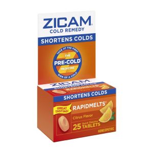 CHURCH AND DWIGHT Zicam Cold Remedy RapidMelts Tablets Citrus 62750004410