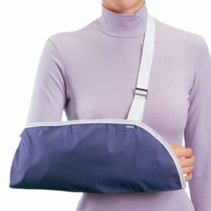 DJO ProCare® Unisex Blue Cotton / Polyester Arm Sling, Large 79-84027